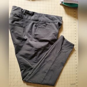 Army Green Stitch Star Stretch Legging Size 2X